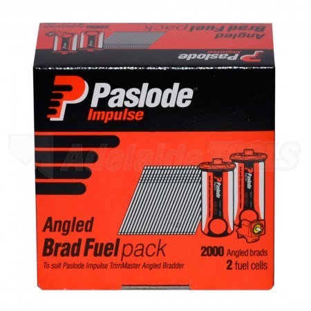 PASLODE IMPULSE ANGLE TRIMMASTER 45MM BRAD/FUEL PACK B20745 - Toolup Australia