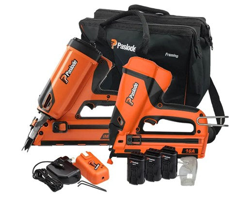 Paslode Pair Framing and Fixing Gun Combo Kit - Toolup Australia