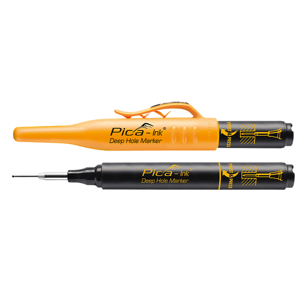 PICA-INK DEEP HOLE MARKER BLACK 150/46 - Toolup Australia