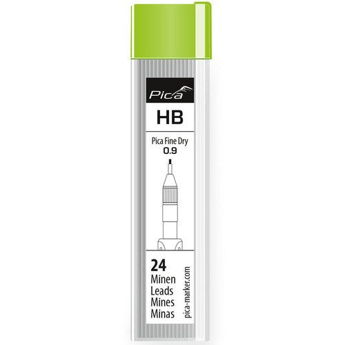PICA MARKER 7030 PICA FINE DRY GRAPHITE LEAD HB 24 LEADS - Toolup Australia