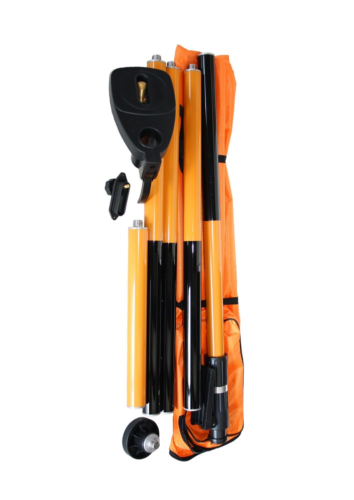 LASERPOLE 3MIMP Ã¢â‚¬â€œ INDOOR MONOPOLE 1/4 INCH & 5/8 SURVEY THREAD - Toolup Australia
