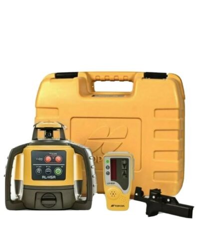 TOPCON RL-H5A LASER LEVEL RECHARGABLE WITH LS100D RECEIVER - 1021200-10