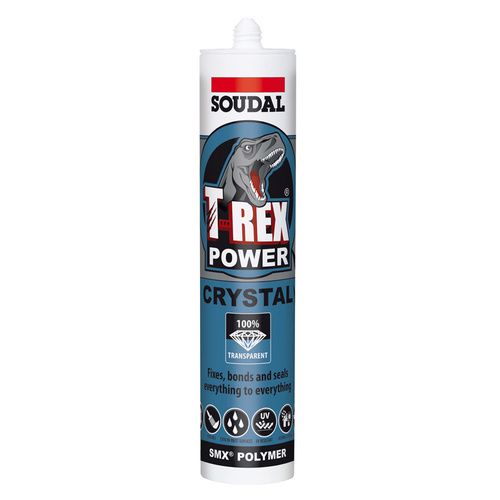 T-REX FAST GRAB ADHESIVE/SEALANT - CRYSTAL 121969 - Toolup Australia