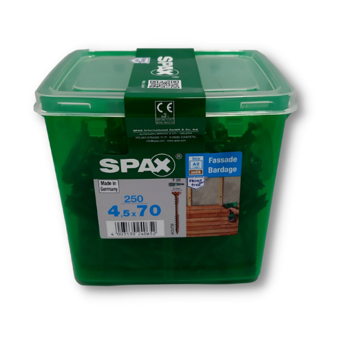SPAX-Facade 4.5x70 A2 Antique CS. D/T 4547140450709 - Toolup Australia