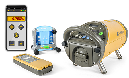 Topcon Green Beam High Accuracy Pipe Laser  - TP-L6WBG - Toolup Australia
