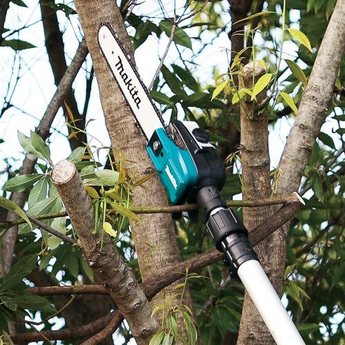 Makita 40V Max BRUSHLESS 300mm Telescopic Pole Saw Kit - Includes 5.0Ah Battery & Single Port Rapid Charger UA004GT101