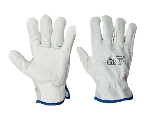 COWHIDE SPLIT BACK RIGGERS GLOVES G900-M - Toolup Australia